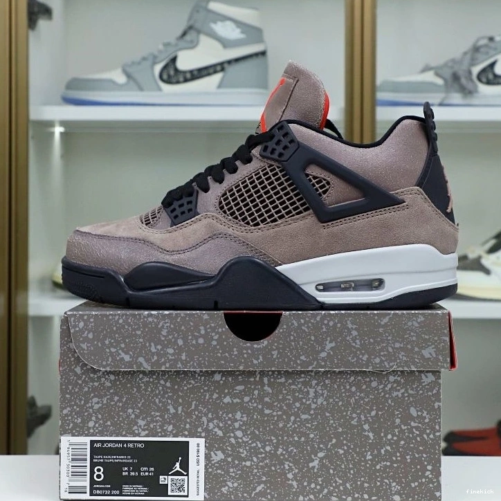 JORDAN HAZE' 'TAUPE AIR RETRO 4 0215